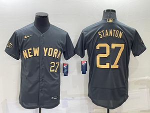 New York Yankees  Giancarlo Stanton Charcoal 2022 All-Star Game Jersey