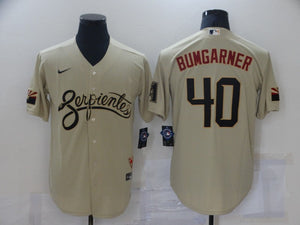 Men's Madison Bumgarner Arizona Diamondbacks Gold 2021 City Connect Jersey