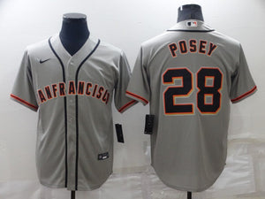 Men's Buster Posey San Francisco Giants Player Jersey